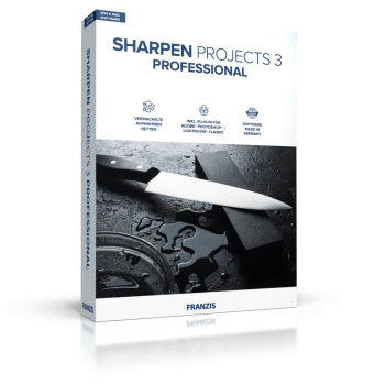 Program SHARPEN projects 3 Professional Franzis